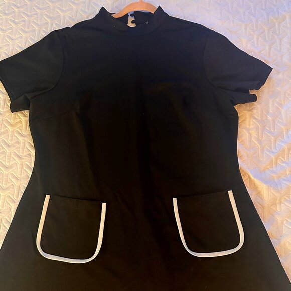 Smak Parlour Black Mini Dress - 3X / 20 - Picture 5 of 7